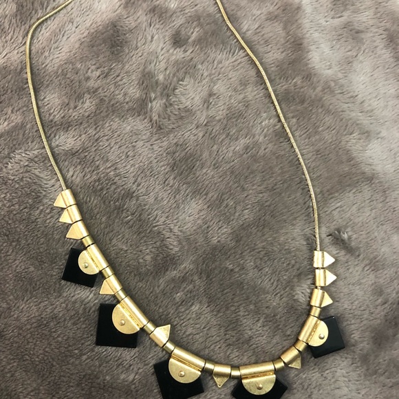 Madewell triangle drop necklace - Picture 3 of 4